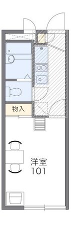 レオパレスエヴァーグリーン白幡の物件間取画像